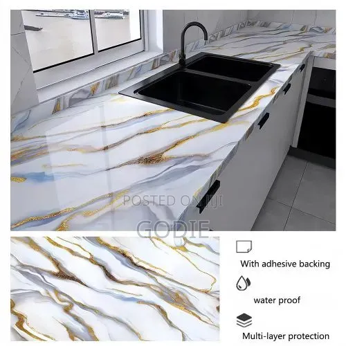 12 Sheets 60 X 30 Cm Waterproof Vinyl Wall Sticker, High Temperature