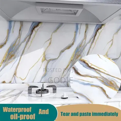 12 Sheets 60 X 30 Cm Waterproof Vinyl Wall Sticker, High Temperature