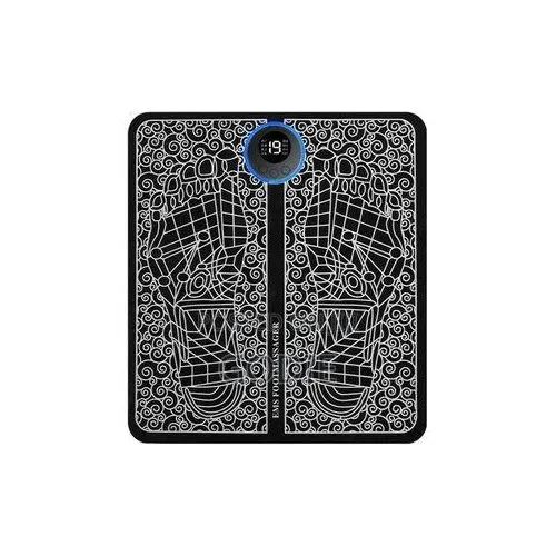 Electric Foot Massager Pad Muscle Stimulator LCD Mat
