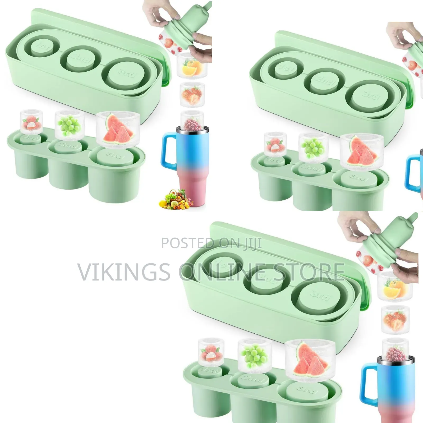 Silicone Ice Cube Tray for Tumblers