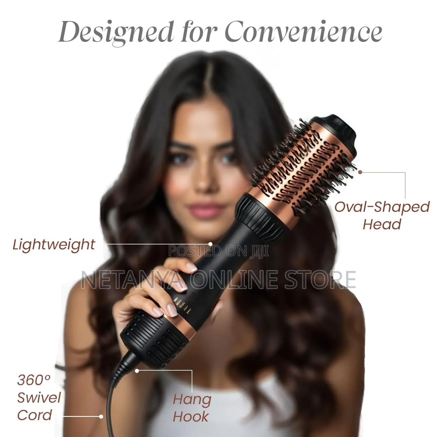 Professional 3in1 Hot Air Comb Set