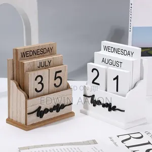 Wooden Desk Calender