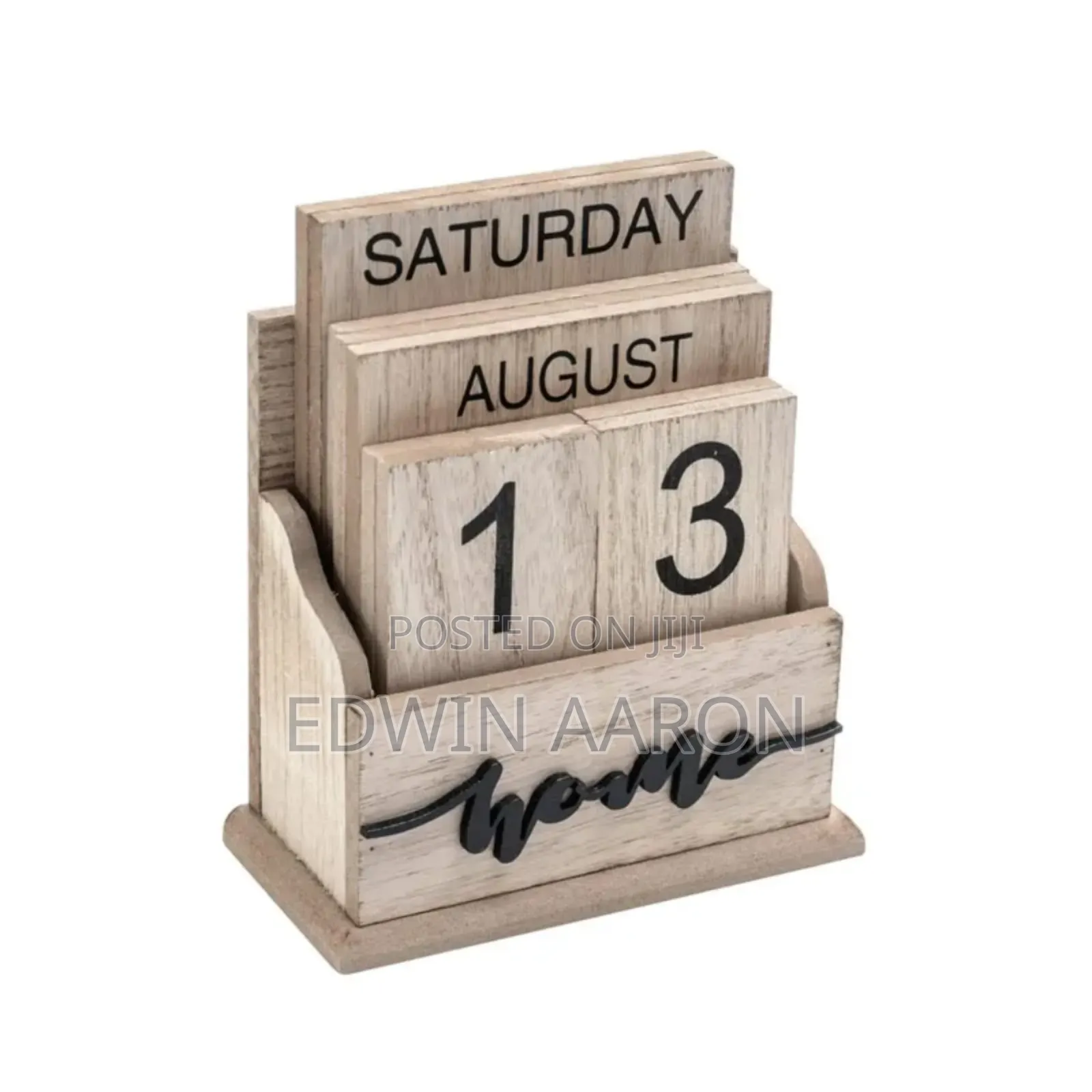 Wooden Desk Calender