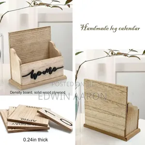 Wooden Desk Calender