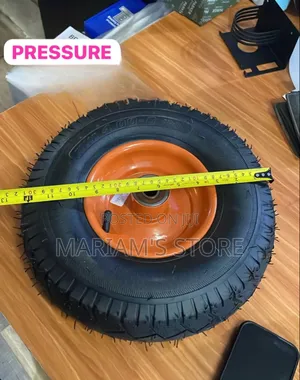 16-Inch Pneumatic Wheelbarrow Tire With a 4.00-8 Size