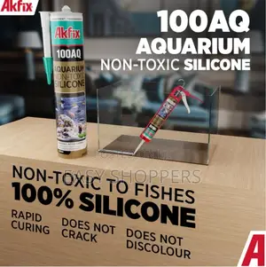 Akfix 100aq Aquarium Silicone Sealant for Constructing Fish Tanks
