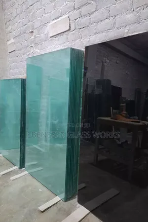 Black One-Way and Clear Glasses