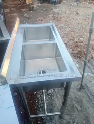 Commercial Sink Double Bowl