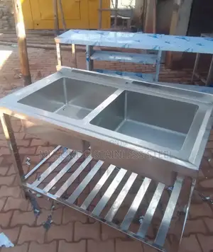Washing Sink Double Bowl Commercial Sink