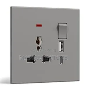 Modern, Ultra-slim 13a Switch Socket Outlets With Universal Ports