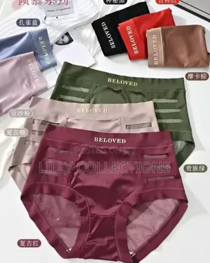Mid Waist Women's Seamless Panties
