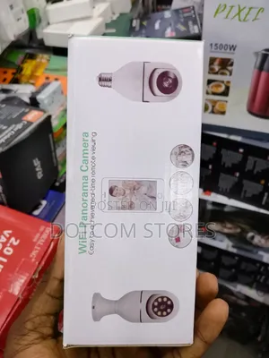 Panaroma Wifi CCTV Security Bulb Camera