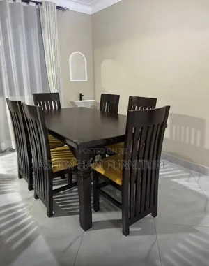 Pure Black Dinning Table