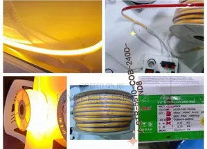 Led Cob Strip Light 50meters With Sticker