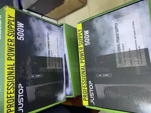 Original Justop Professional 500w Power Supply Model: Atx-500cb Atx