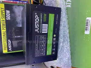 Original Justop Professional 500w Power Supply Model: Atx-500cb Atx