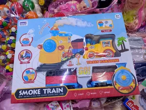 Smoke Train Children's Railway With Smoke