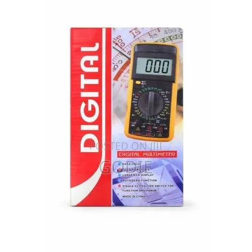 Digital Multimeter Voltmeter Ammeter Voltage Multi Tester
