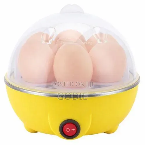 6 Slots Electric Egg Boiler With - Multicolor