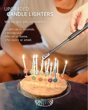 Rechargeable Electric Arc Gas Lighter – Usb-C Flameless Lighter