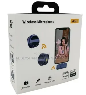 Sx21 Pro Wireless Microphone System for Mobile Devices.