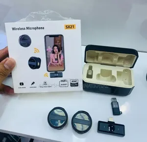 Sx21 Pro Wireless Microphone System for Mobile Devices.