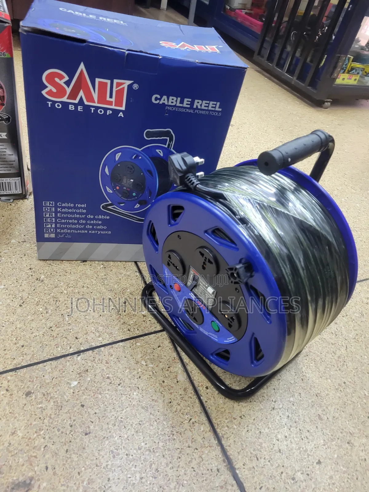 SNL Heavy-Duty Cable Reel Extension – Multi-Socket Power Extension