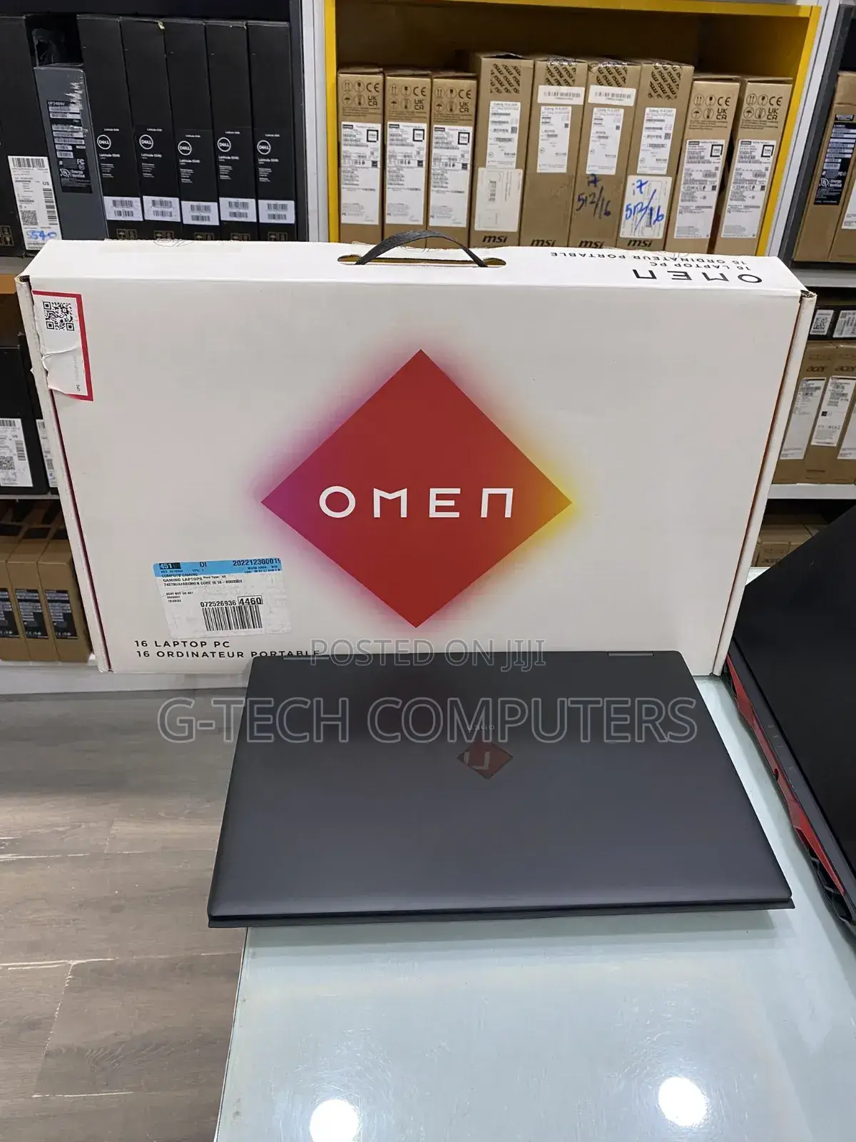 New Laptop HP Omen 16 16GB Intel Core i7 SSD 1T
