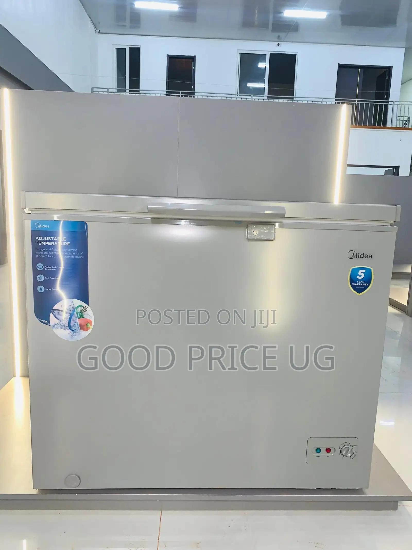 Midea Chest Freezer, 345l