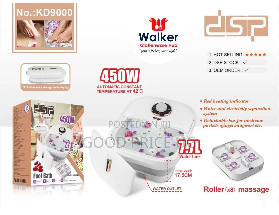 Dsp Kd9000 Electric Foot Bath Massager.