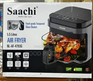 Saachi 5.5 Litres Air Fryer (Model: Nl-Af-4793g).