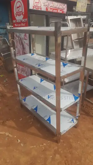 4_ Tray Stainless Rack