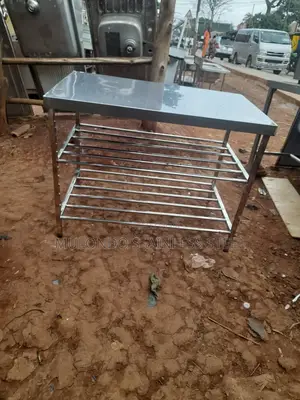 Working Table 3_ Steps Stainless Steel Table