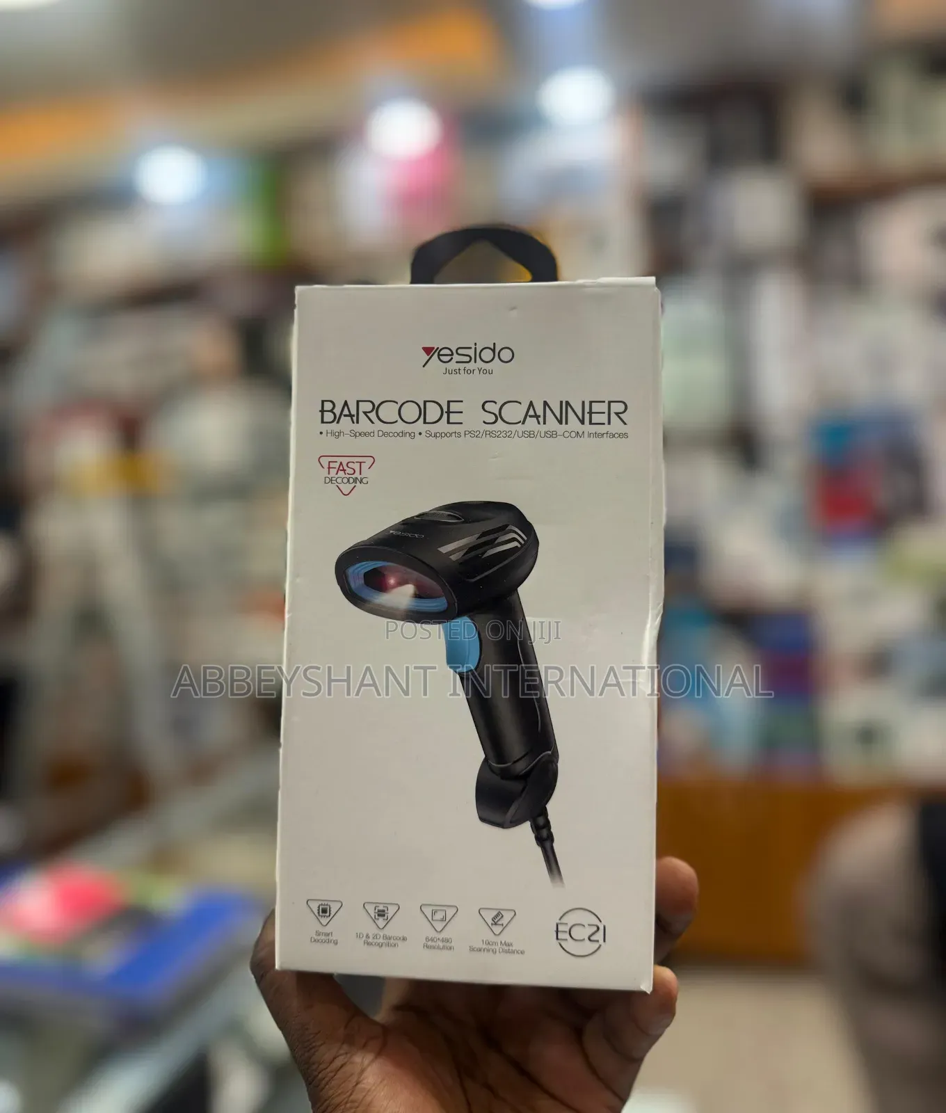 Yesido Wired Barcode Scanner.