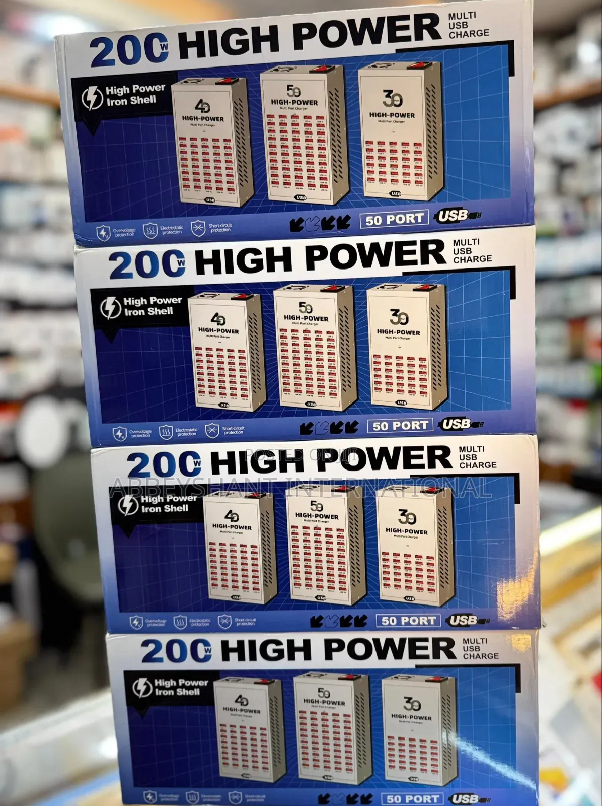 50 Port High-Power Multi Usb Charging Station
