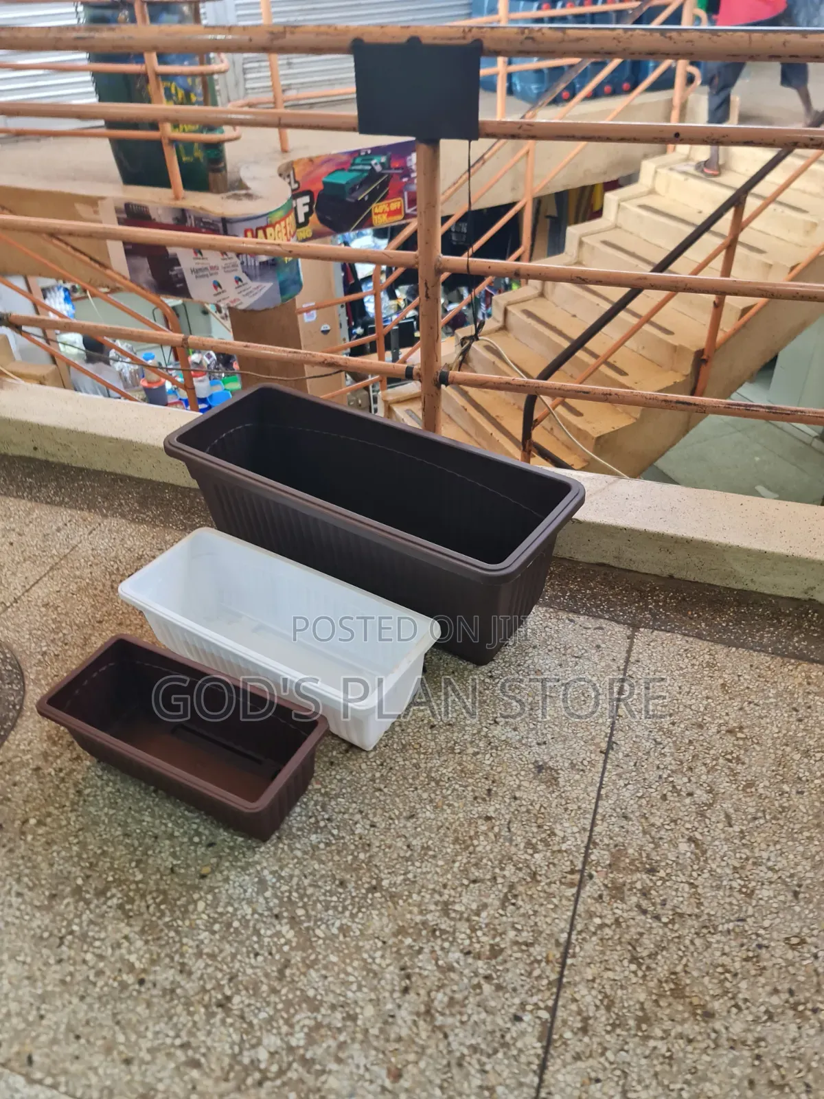 Balconies Plastic Flower Pots Plastic Rectangular Flower Pots Extra