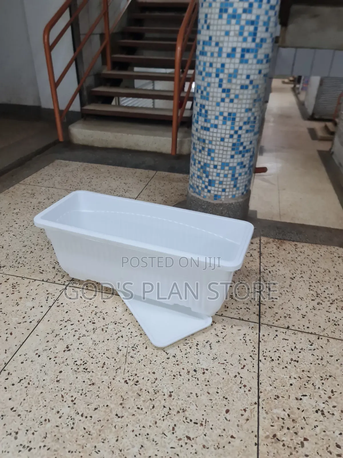 Reusable Plastic Rectangular Flower Pots Plastic Flower Pots 90cm