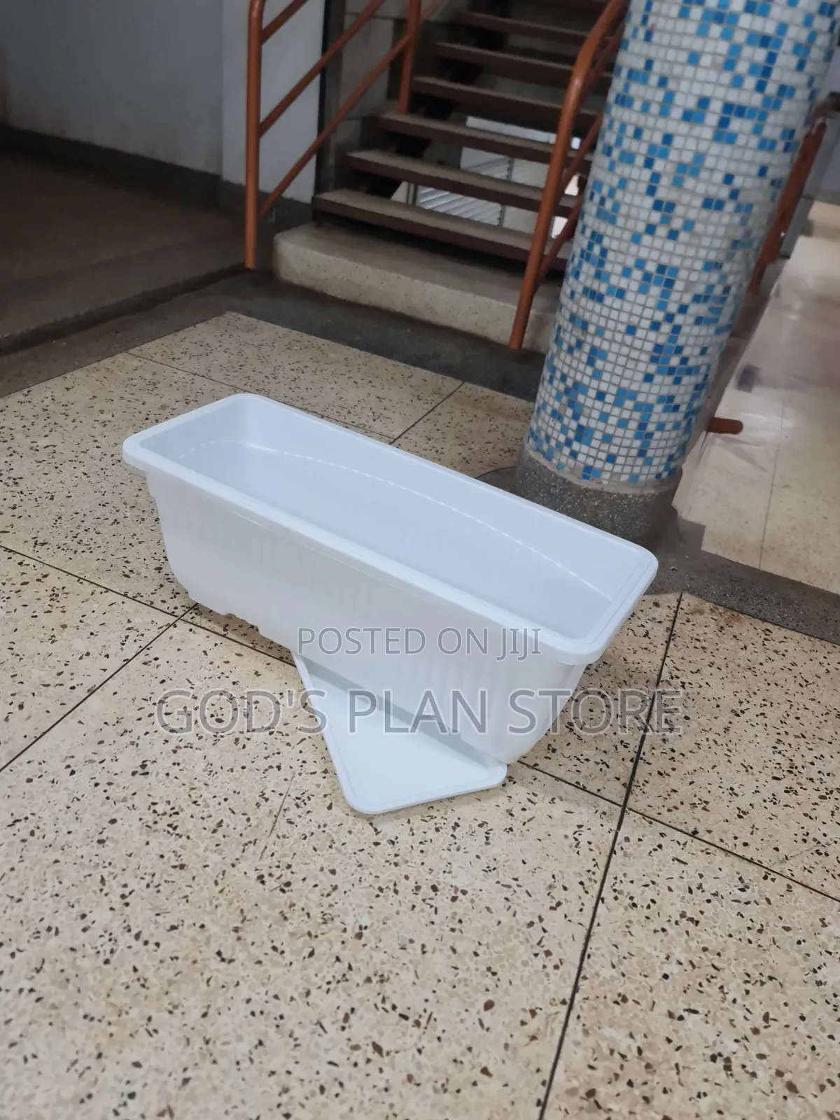 Reusable Plastic Rectangular Flower Pots Plastic Flower Pots 90cm