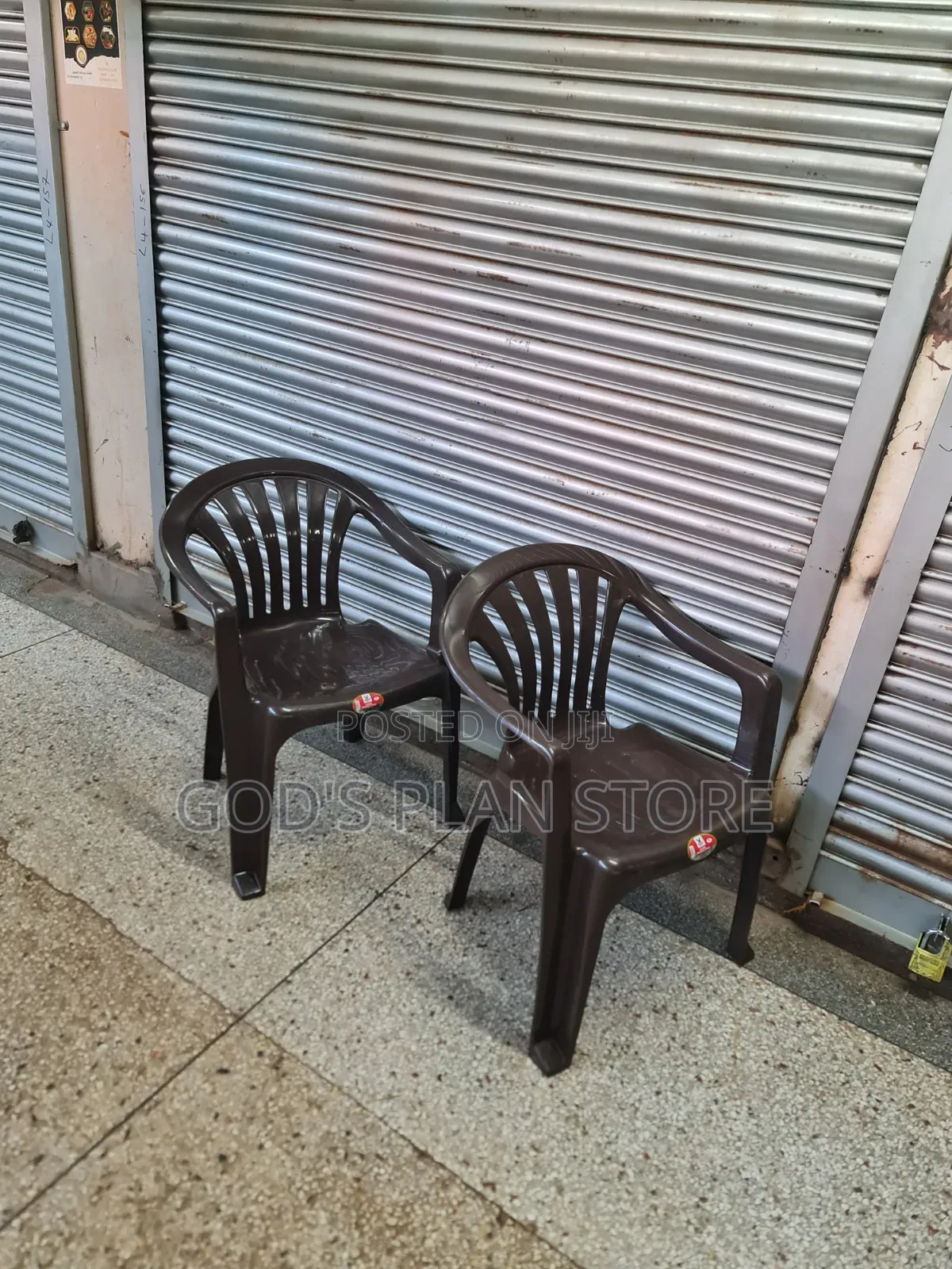 Milas Garden Armrest Plastic Chairs Plastic Chairs