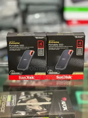 4tb Sandisk Extreme External SSD