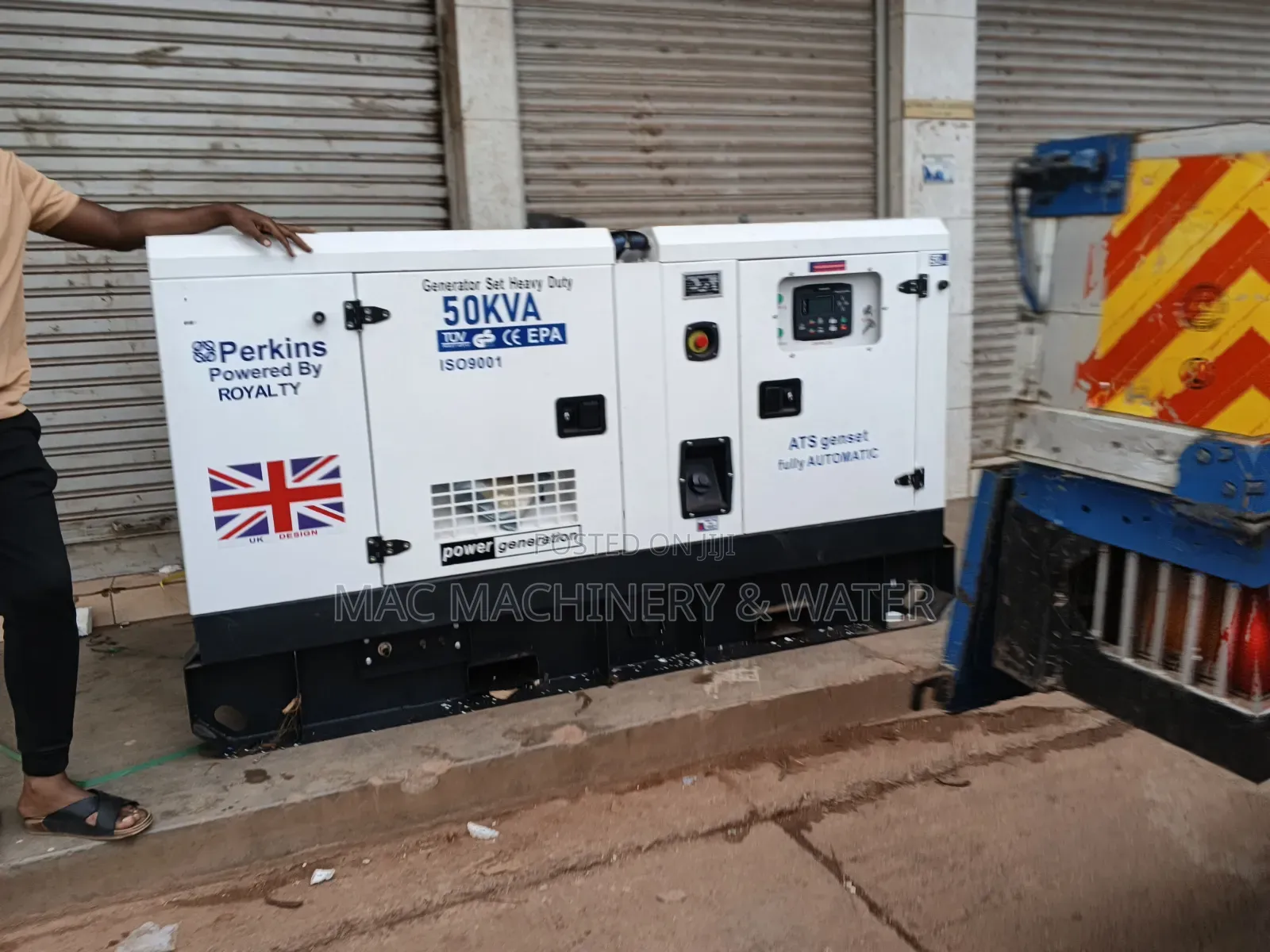 Perkins Diesel Standby Generator 50kva Silent