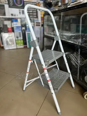 2-Step Folding Step Ladder Commonly Used for Household and Shops