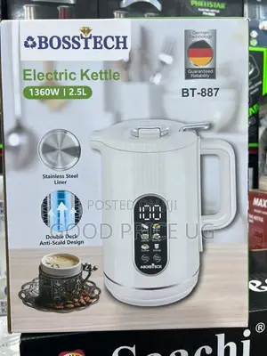Bosstech Electric Kettle (Model Bt-887).