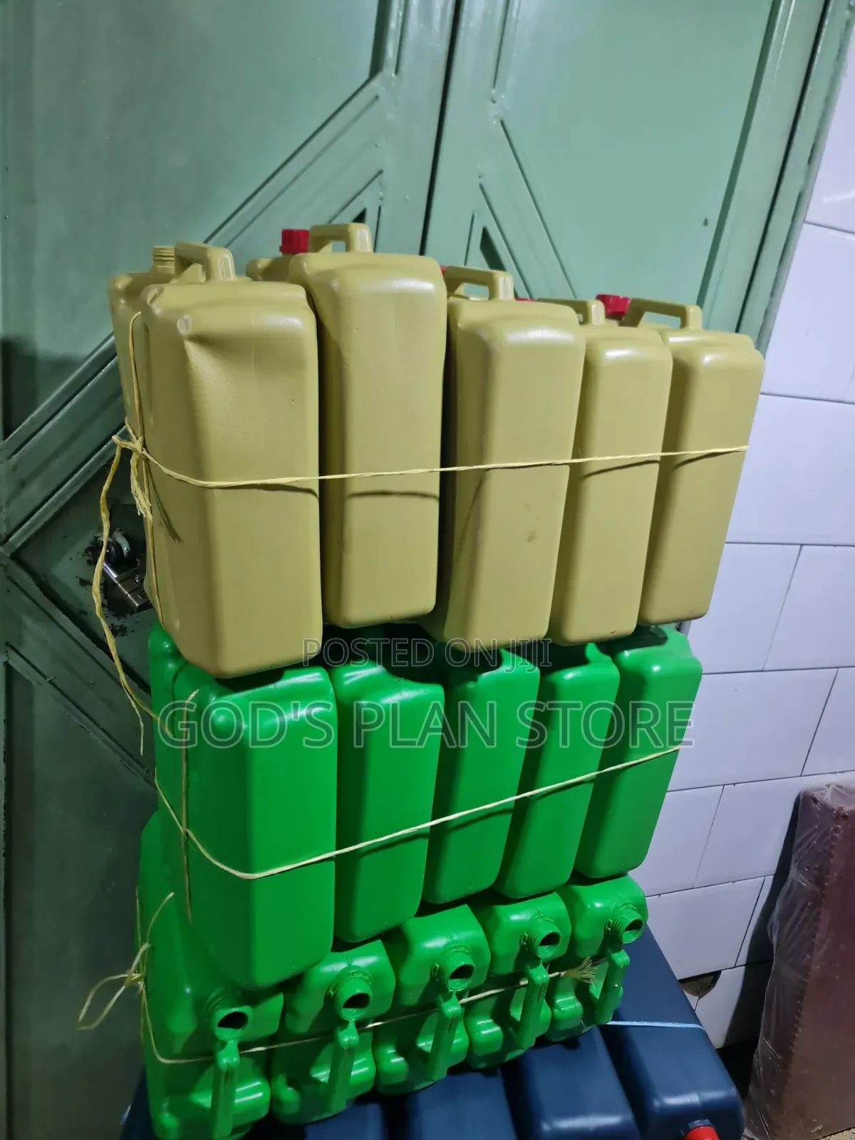 Elite Plastic Jerrycans 20litres Green