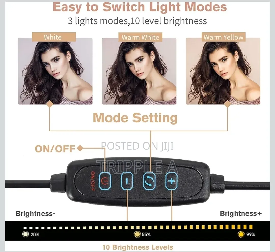 14inches Dimmable Supplementary Ring Light
