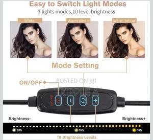 14inches Dimmable Supplementary Ring Light