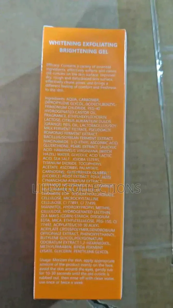 Orange Enzyme Exfoliating Brightening Gel