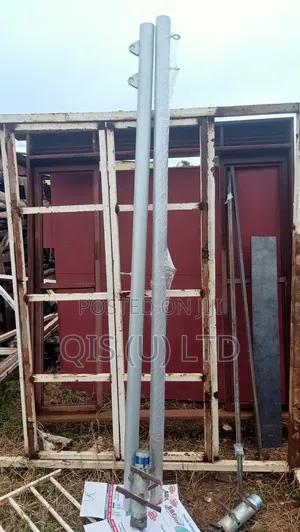 Adjustable Height, Removable and Galvanized Volleyball Pole