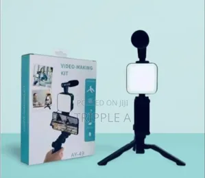 Generic Portable Cell Phone Camera Tripod Vlogging Kit