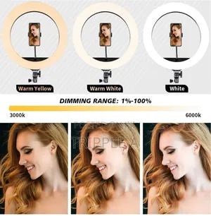 18" Selfie Ring Light With Tripod Stand